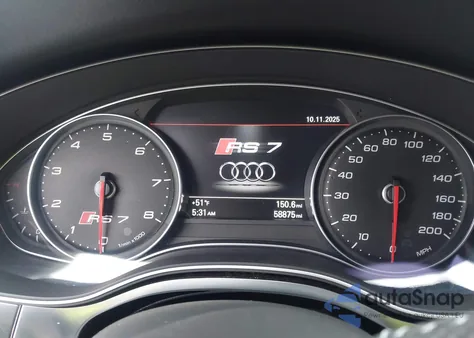 2014 Audi Rs 7 4.0 from USA, damaged, VIN WUAW2CFC7EN901287